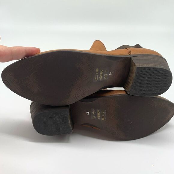 Steven by Steve Madden Rosemare Cognac Booties 11 - Picture 5 of 8